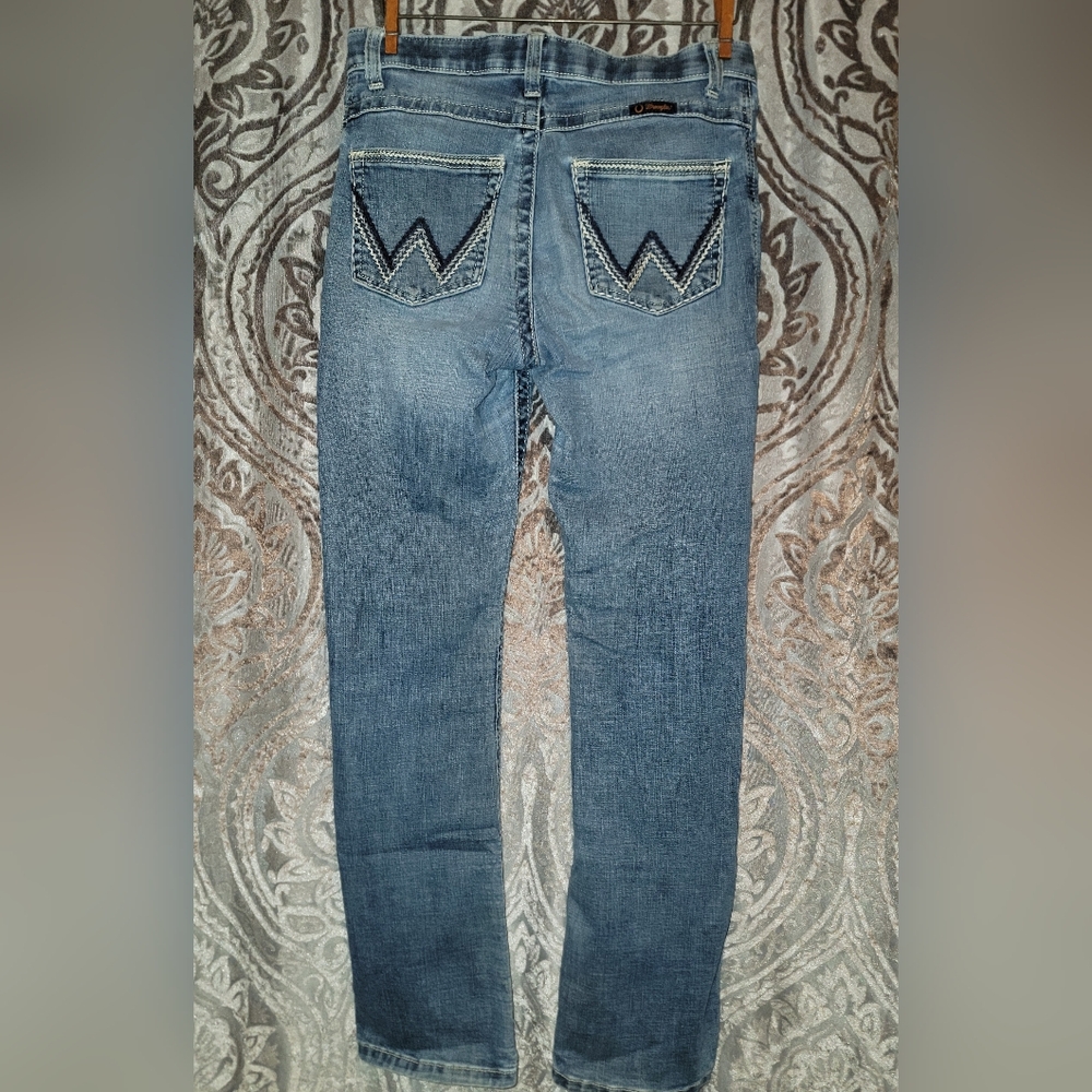 Wrangler Blue Boot Cut Jeans with Classic Style
